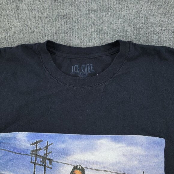 Ice Cube Shirt Men Medium Black Logo Graphic Tee Short Sleeve Hip Hop Rap Adult - Picture 4 of 12